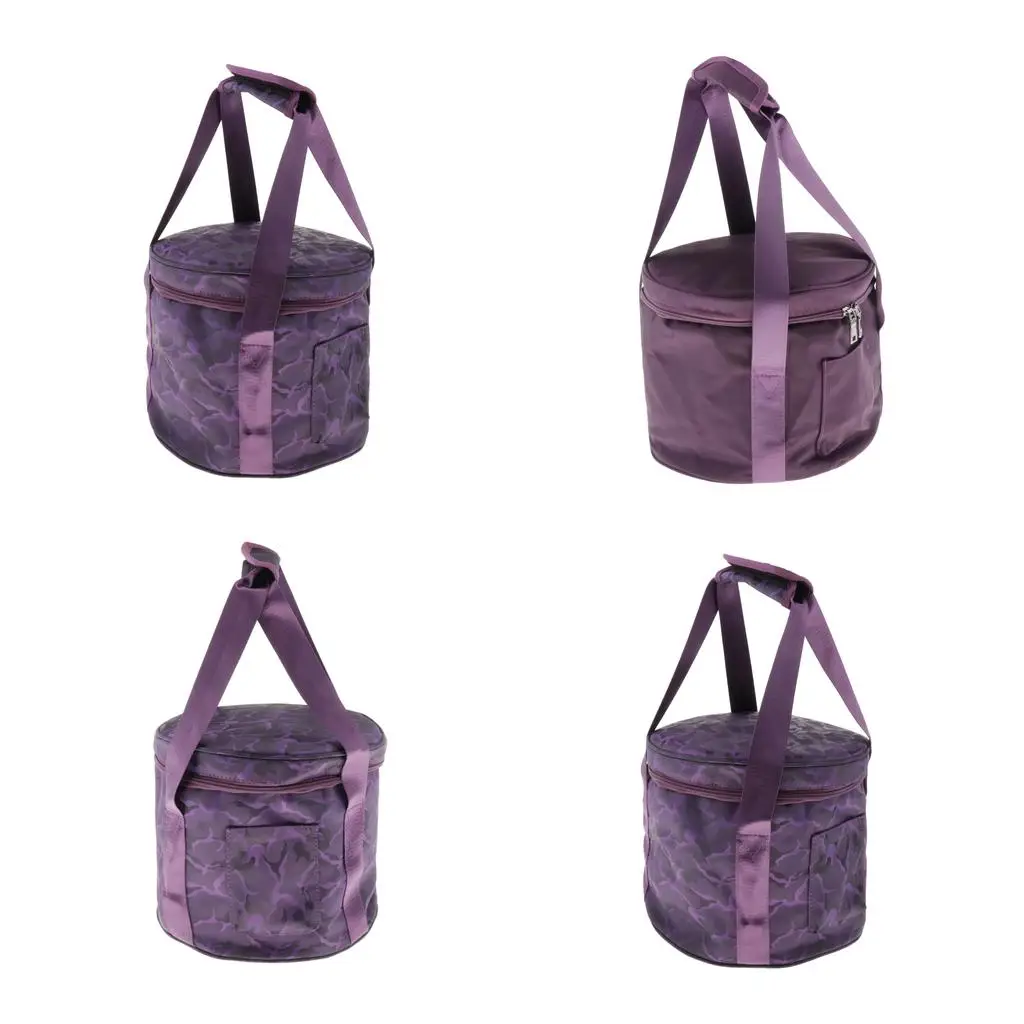 Oxford Cloth Crystal Singing Bowl Transportable Bag Protective Case for Quartz Bowls Outdoor Travel