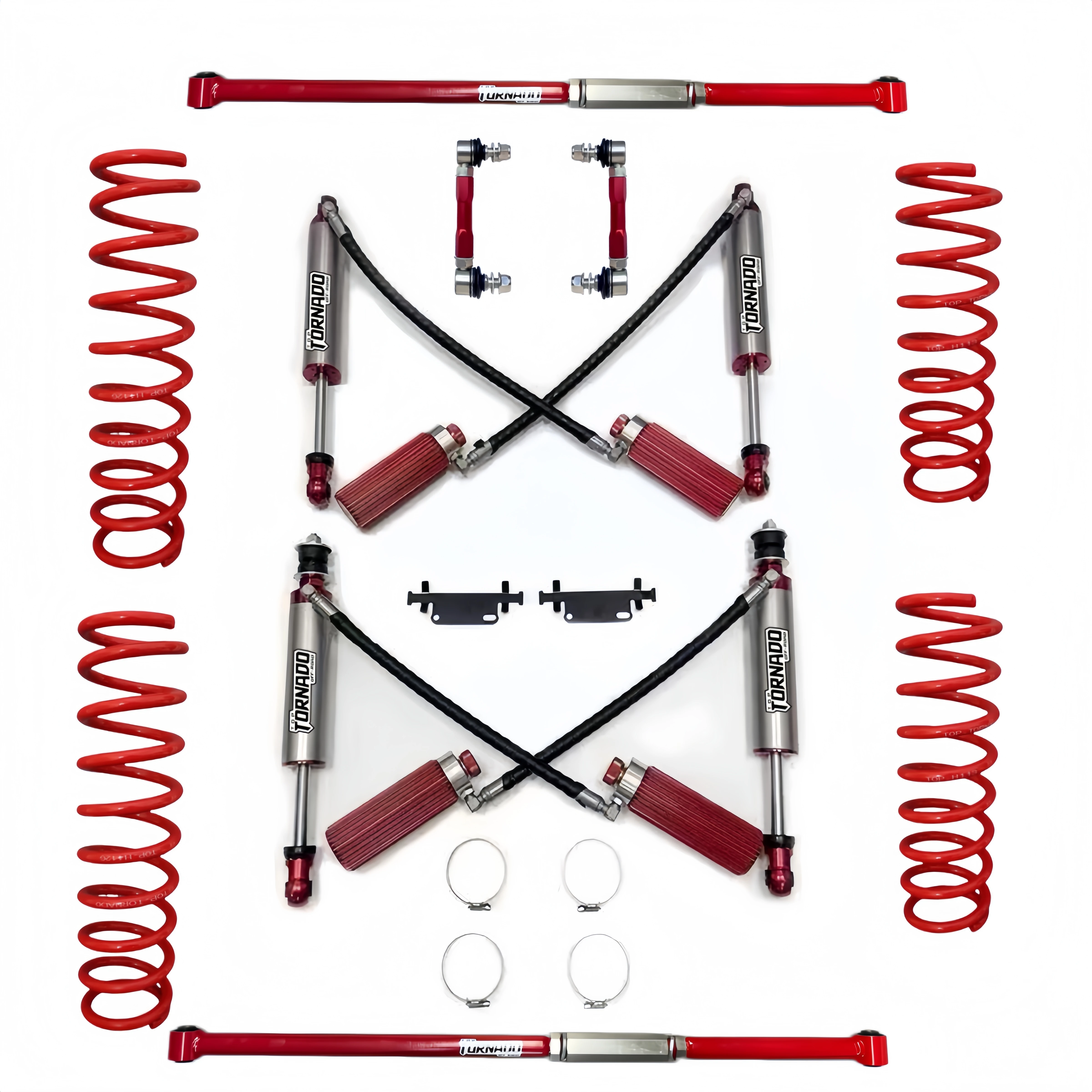 High-quality 4x4 Off-road Nitrogen Compression Rebound Adjustable Suspension Lift Kit for Suzuki Jimny