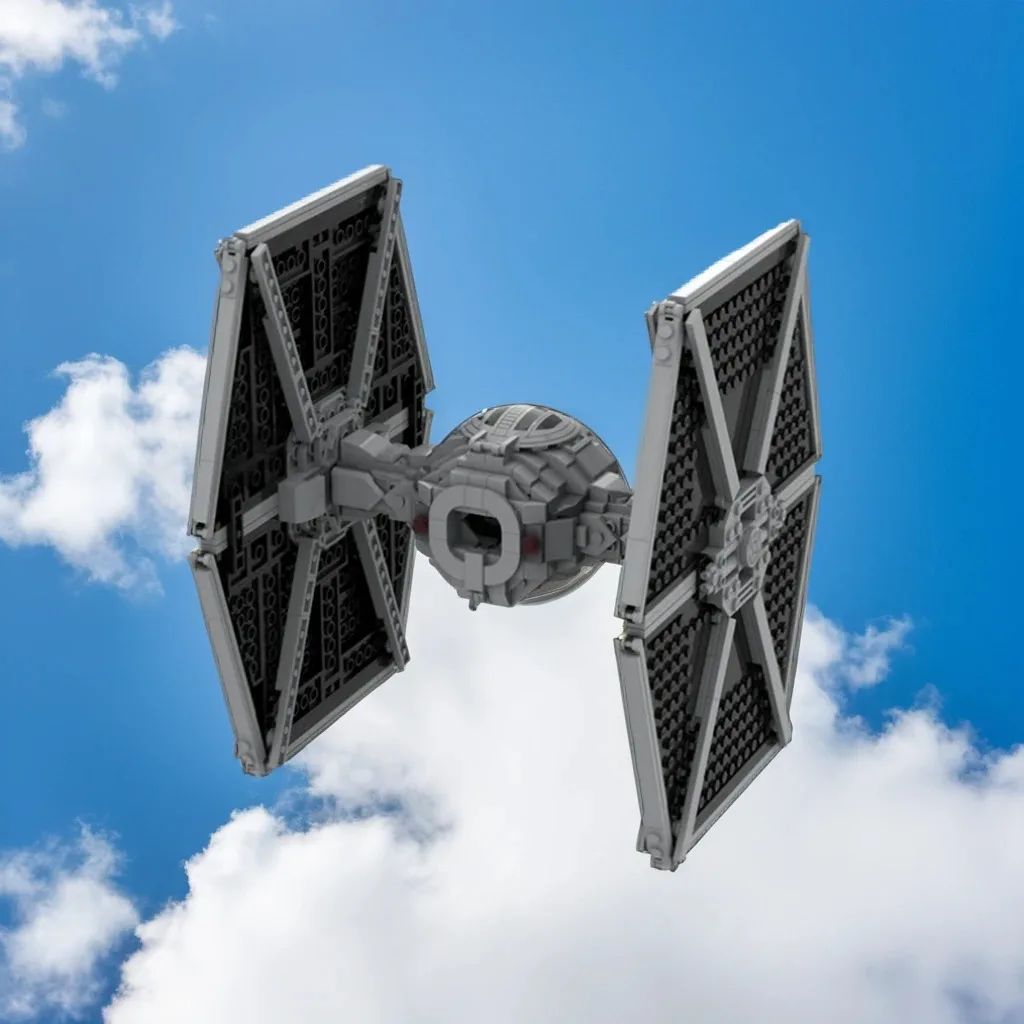 

847 шт. Outland TIE Fighter v20 (Мандалорец) MOC Star Batter Education Building DIY Блоки Игрушки на день рождения Подарок