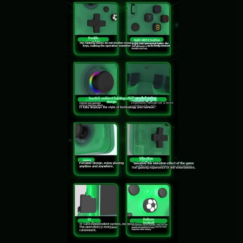 

AA08-R36MAX2 Портативная игровая консоль с 4,5-дюймовым экраном, 22000+ игр, открытый исходный код, Wi-Fi, ретро-консоль, поддержка более 30 эмуляторов