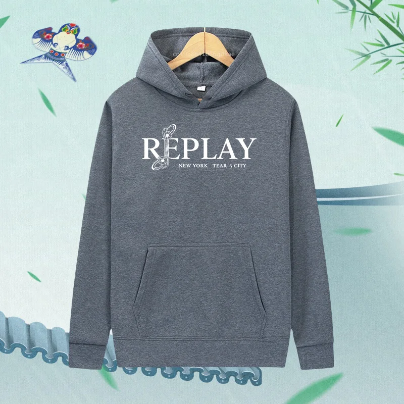 الخريف المخملية حجم كبير هوديي إلكتروني طباعة المرأة رجل بلوزات Harajuku موضة ملابس الشارع الشهير غير رسمية 397 15 ألوان