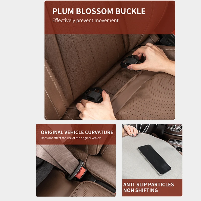 2025 جديد وسادة مقعد السيارة لمرسيدس بنز A/B/C/E/S الفئة W206 W220 W205 W211 W212 W201 الداخلية وسادة مقعد وسادة واقية