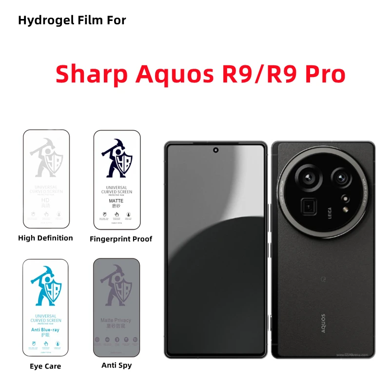 2Pcs Hd Hydrogel Fi…