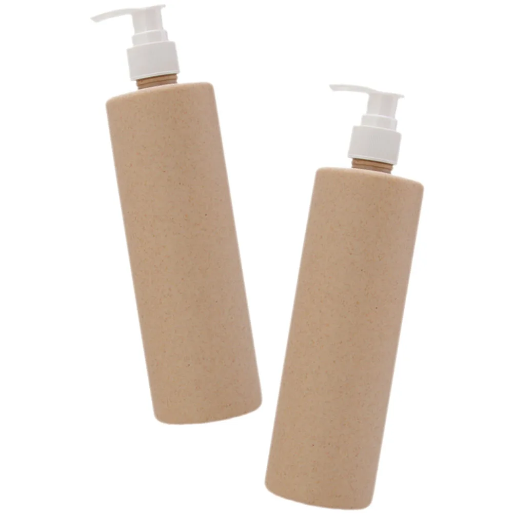 

2Pcs Refillable Conditioner Bottles Pump Lightweight Durable Travel Bath Travel Pump Bottle Home Hotel Storage Container