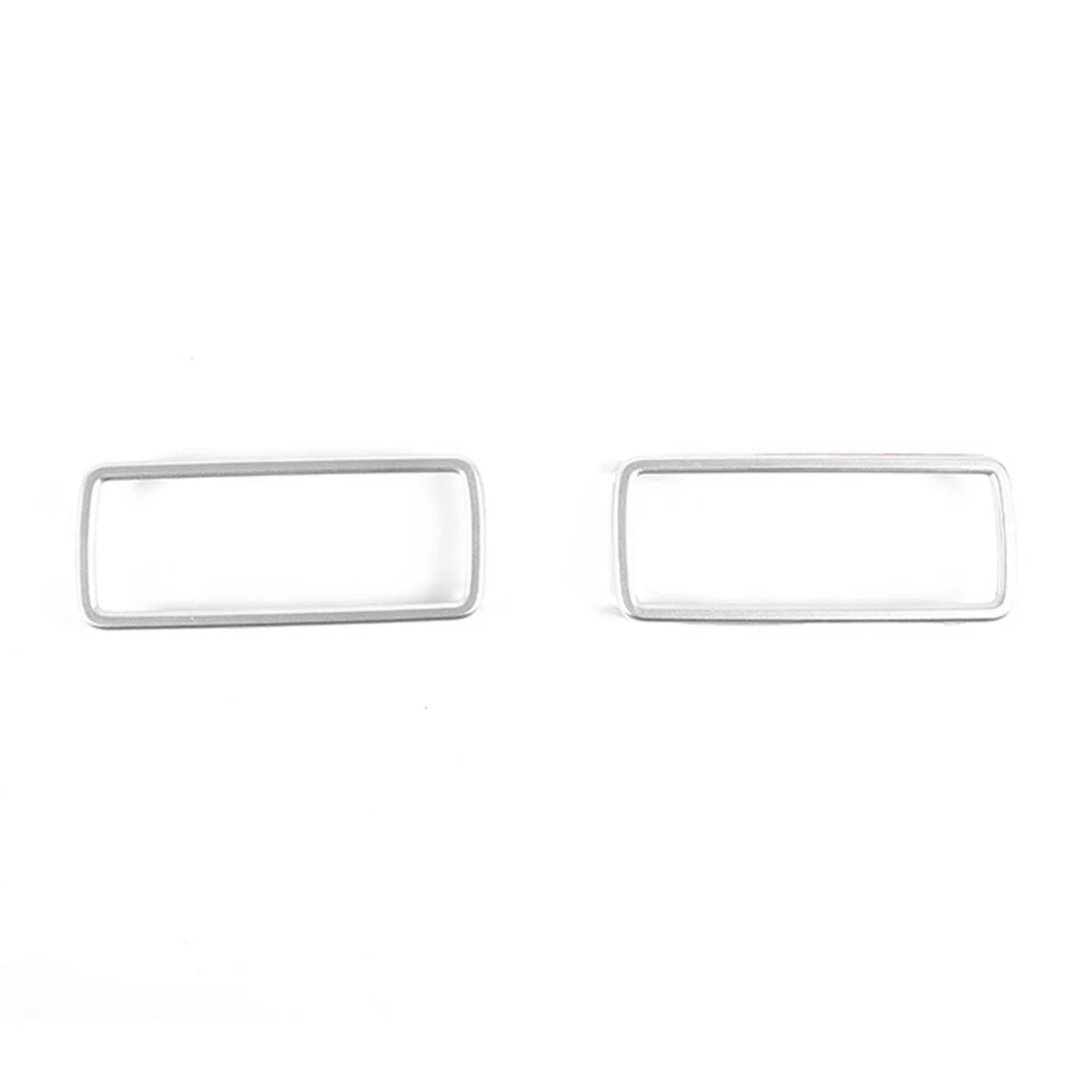 

2PCS Car Trailer Tow Hook Hole Trim Frame for Land Rover Defender 90 110 2020-2023 Trailer Hitch Decor Sticker Cover