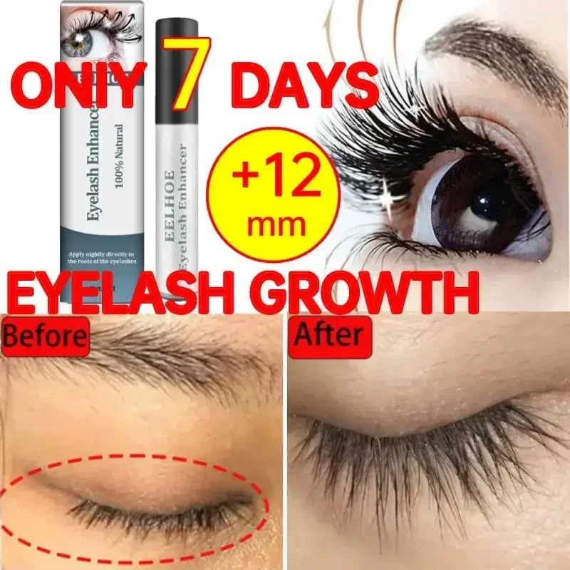 Fast Eyelash Growth Fluid Serum Natural Thick Slender Curly Eyelash Growth Solution Eyelash Lift Lengthening Korean Cosmetics