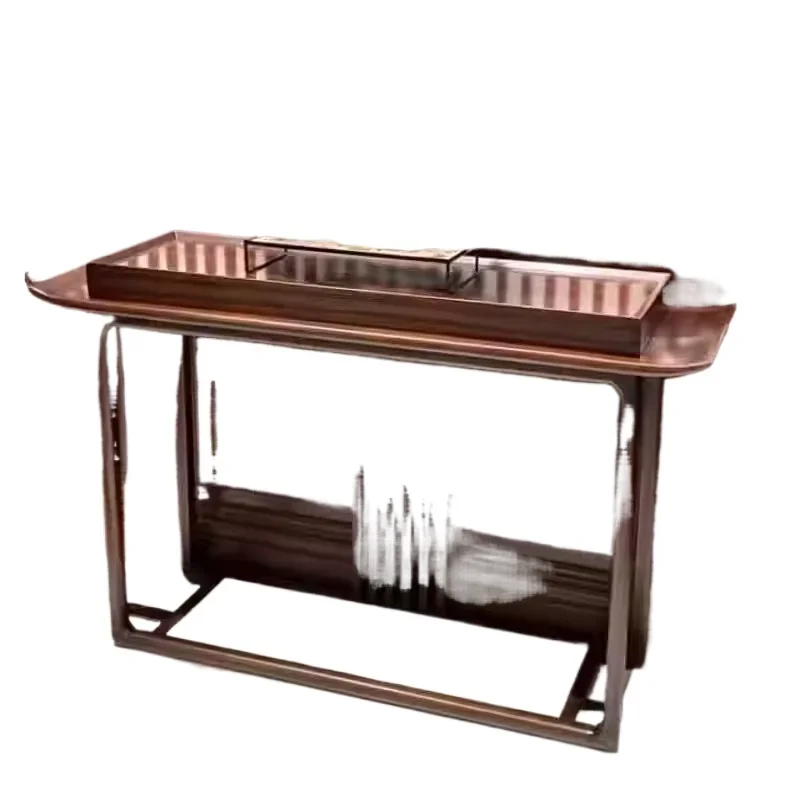 Xuan Guan Tai Modern simple home table, living room decoration ta ble, ebony count er