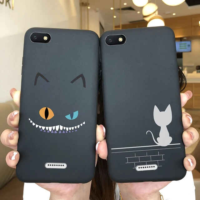 B Cases xiaomi Redmi 6a Silicone Case Cute Matte Cover Non slip Anti scratch