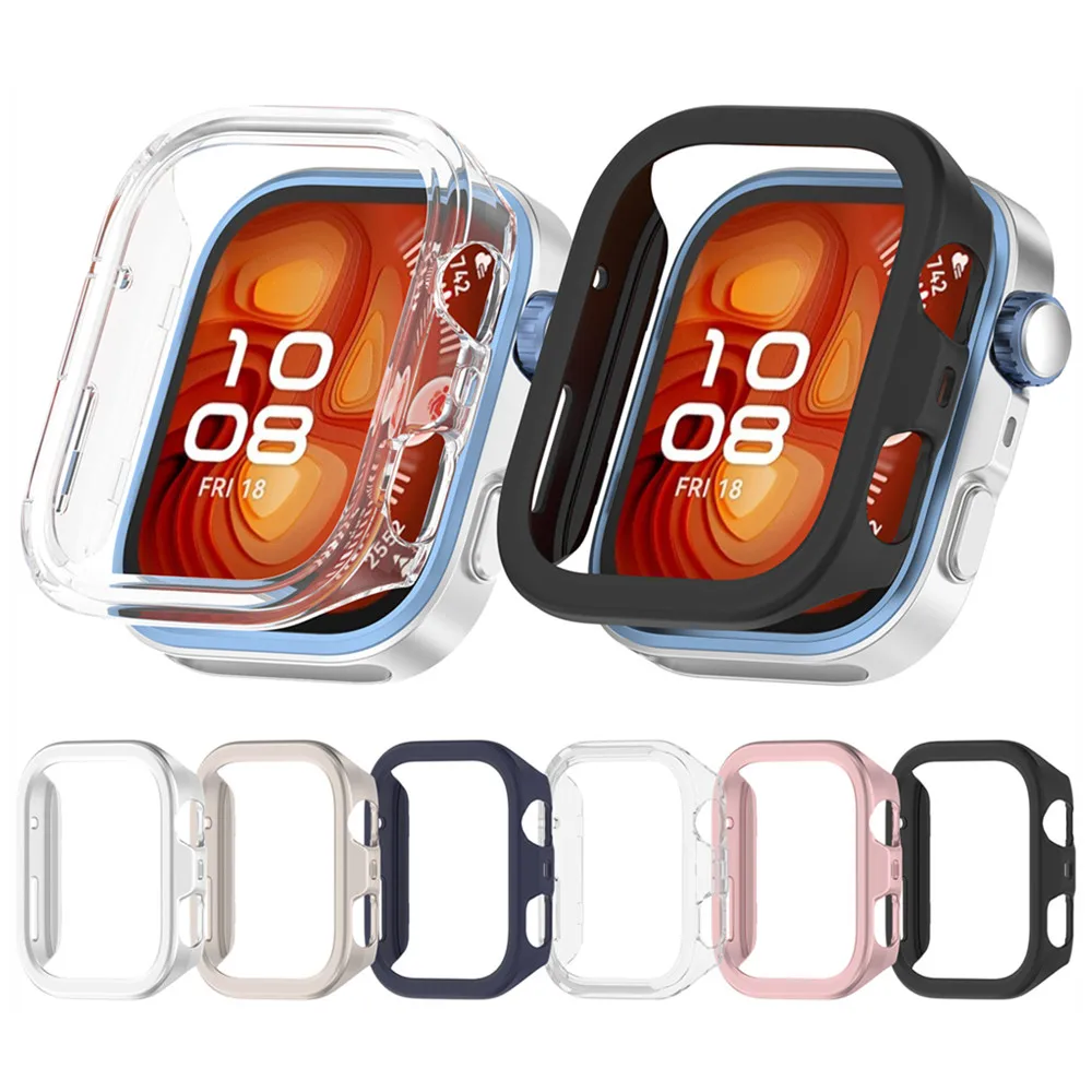 화웨이 시계 Fit4 PC 하프 팩 중공 쉘 프레임 용 케이스 커버 고품질 슬림 스마트 시계 액세서리