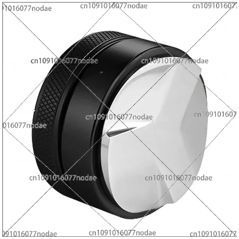 Distribuidor e Compactador de Café 51/53/58mm, Nivelador de Café de Cabeça Dupla, Profundidade Ajustável - Espresso 3 Ângulos