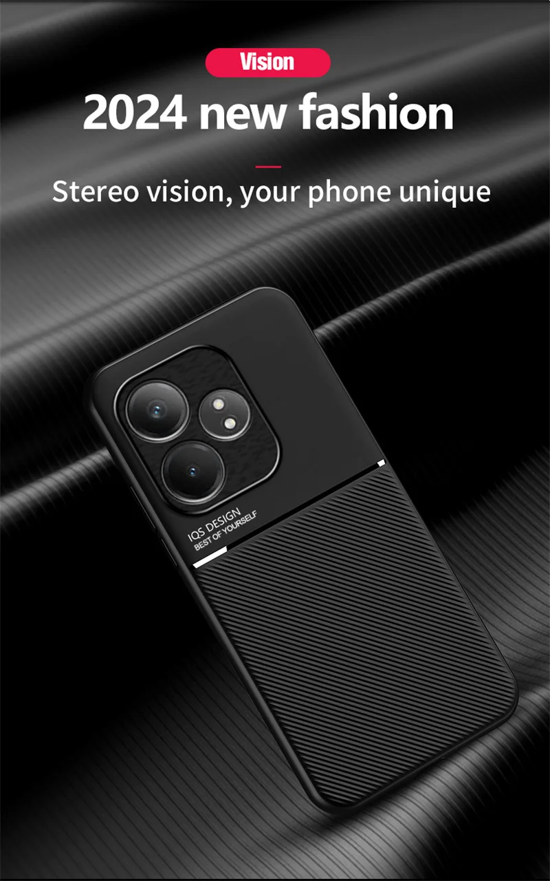 Rugged Non-Slip Case for Realme GT 7 Pro GT 6 6T GT6 Protective Cover Magnetic Suction Holder Coque Fundas Capa