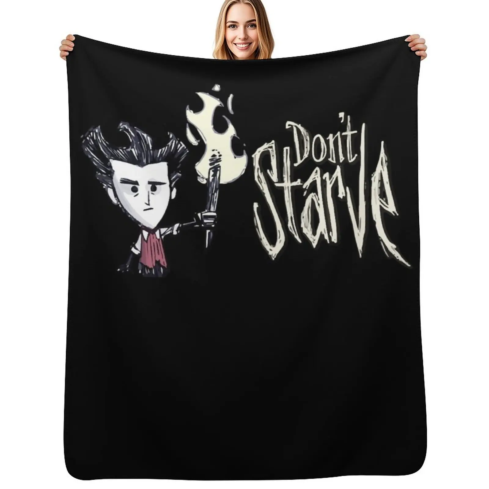 Dont starve Throw Blanket Air Conditioner Soft Blanket for Office Home