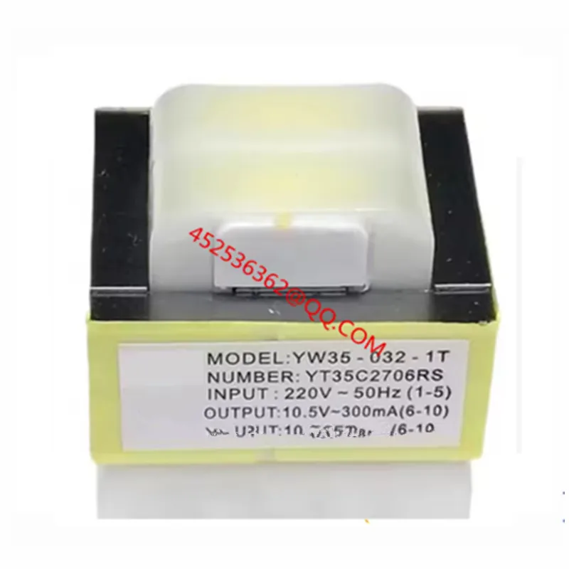 

1PCS 100%New 10.5V300mA Power Transformer YW35-032-1T Bermesis Wine Cabinet 9 Pins 220V Original Spot