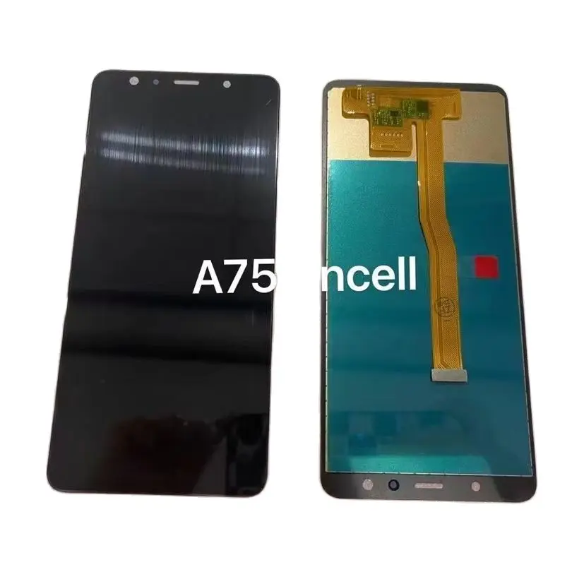 Incell Screen For Samsung A7 2018 A750 A750F Lcd Display Touch Screen Digitizer Assembly Replacement Parts With Frame