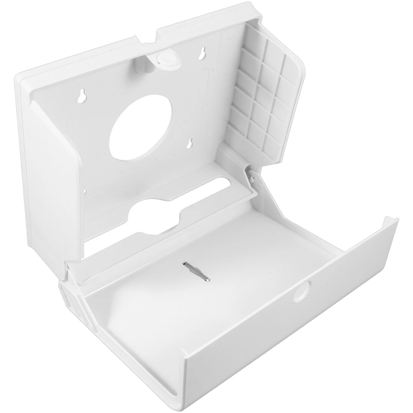 Dispensador de toallas de papel de mano, soporte de papel para baño de montaje en pared, dispensador de pañuelos comercial de acero inoxidable para el hogar y la Oficina