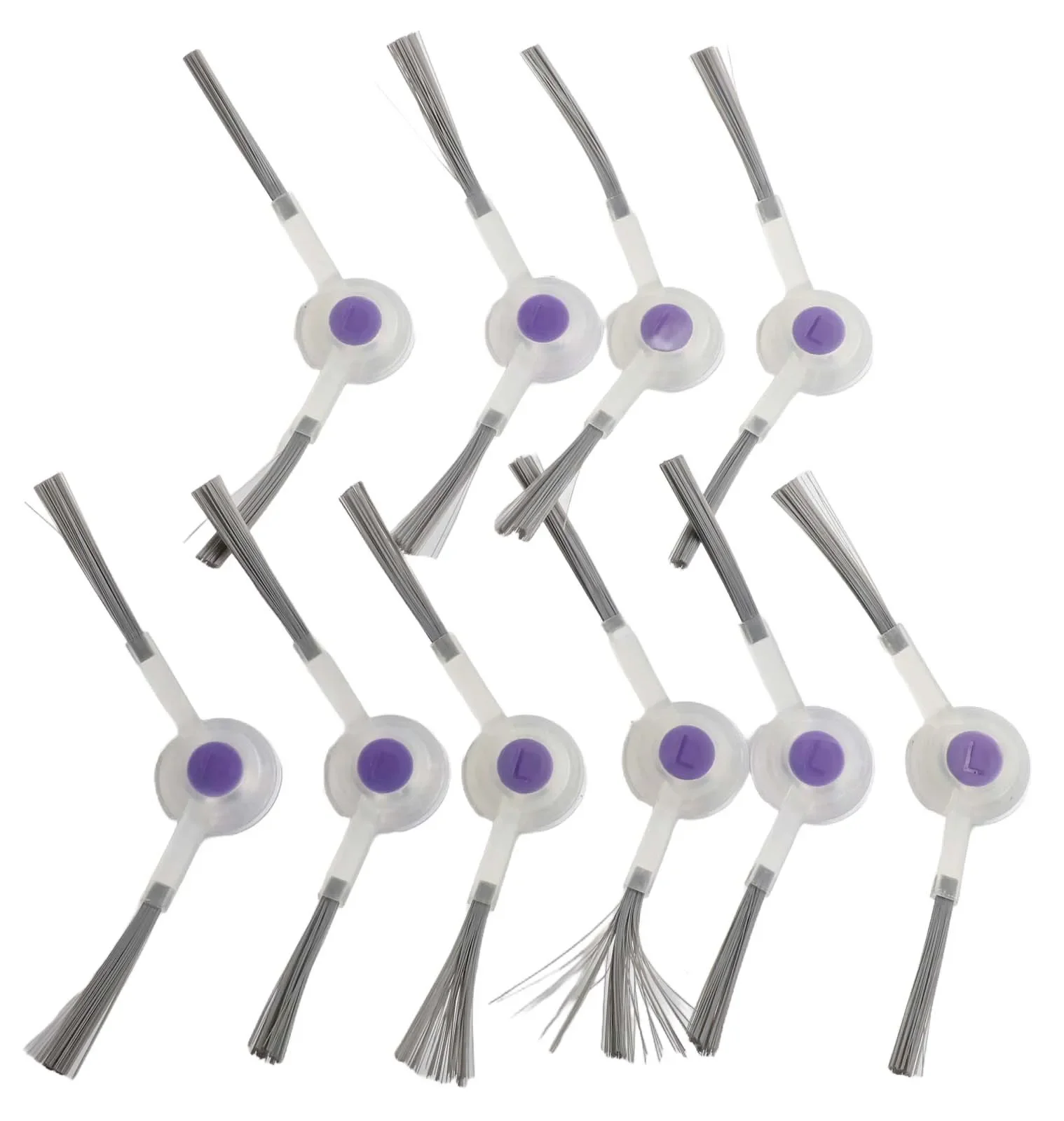 4/10 Uds Cepillo Lateral para Narwal para Freo y Freo X Ultra para Freo X Plus / K1 accesorios para robot aspirador