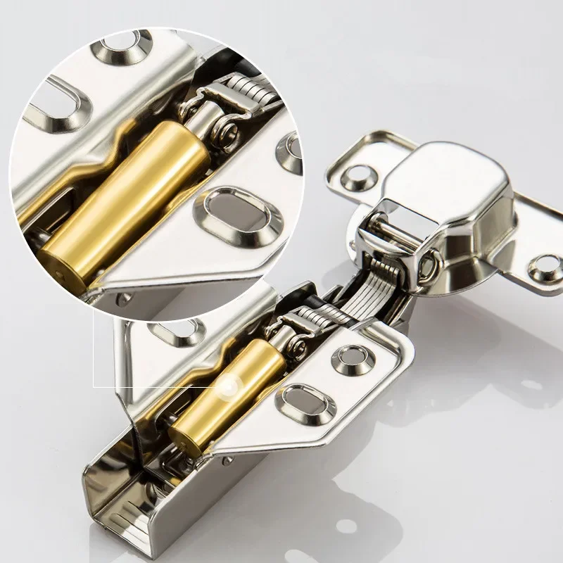 yesSoft Closing Concealed Hinges: Full Overlay Face Frame Mount for Quiet, Smooth Cabinet Doors - Complete Kit with Screws 2/10