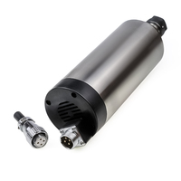 1.5KW/2.2KW CNC Spindle Motor 110V/220V Air Cooled Milling Engraving for CNC Wood Router Machine Z Axis Shaft 65/80mm ER11 ER20