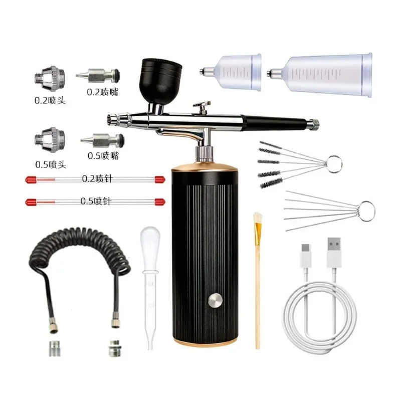 Multi functional electric acrylic pigment painting spray gun office for coloring model spray gun