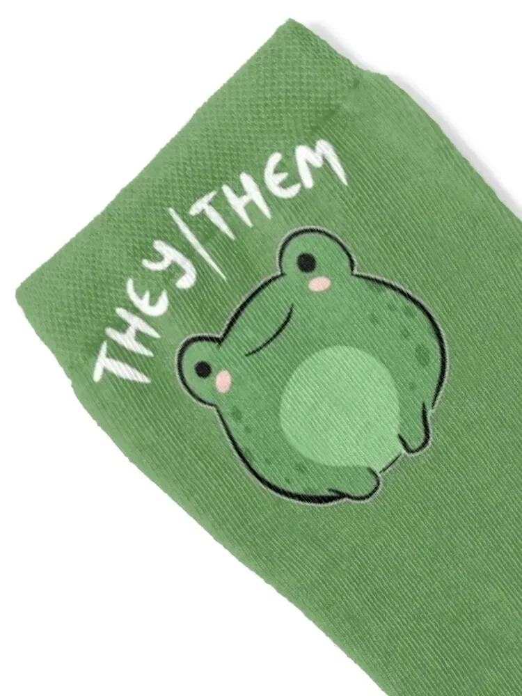 They/Them Pronoun Frog: A Kawaii Nonbinary Gift Celebrating Queer Aesthetics, Demigirls, Demiboys, and Transgender LGBTQ Socks