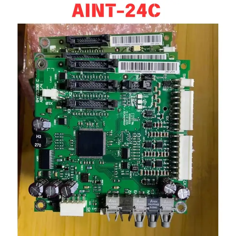 

Used AINT-24C Frequency converter fiber optic board Functional test OK