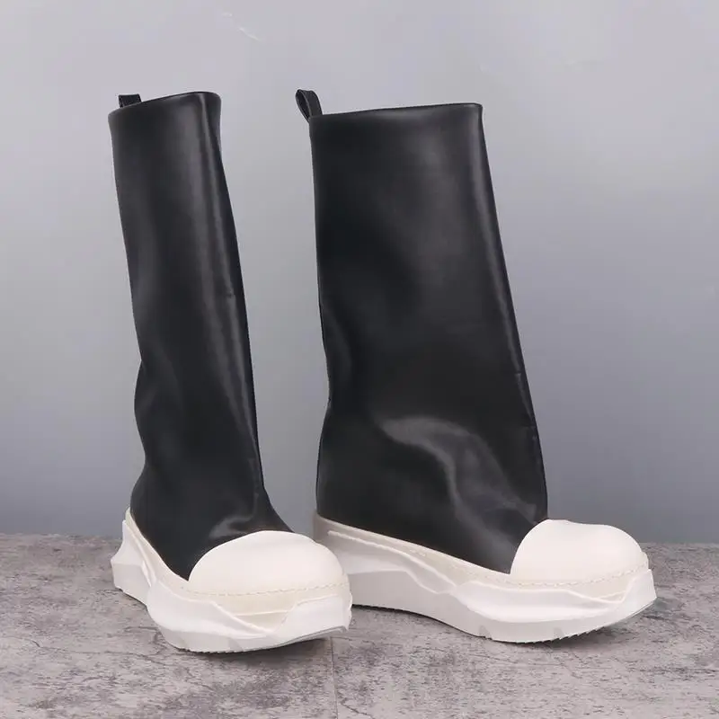 Brand R0 Men Thick Soled Women Shoes Lunar Tractor Boots Men Sneaker Trend Luxury Designer Shoes
