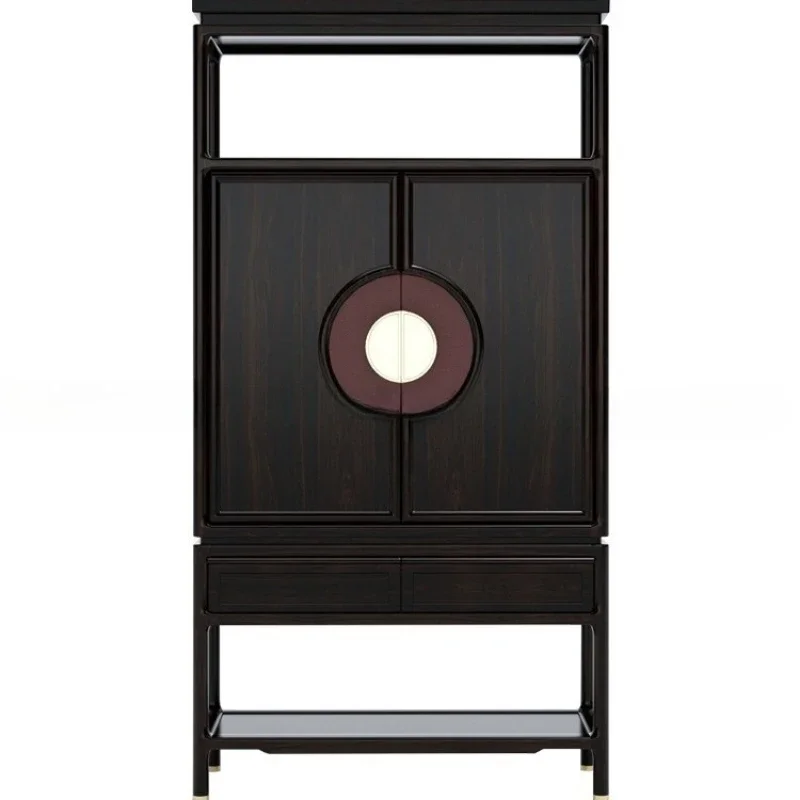 

Ancient shelf bookcase combination office So lid wood bookshelf Layer shelf Shelf Wine ca binet Tea c