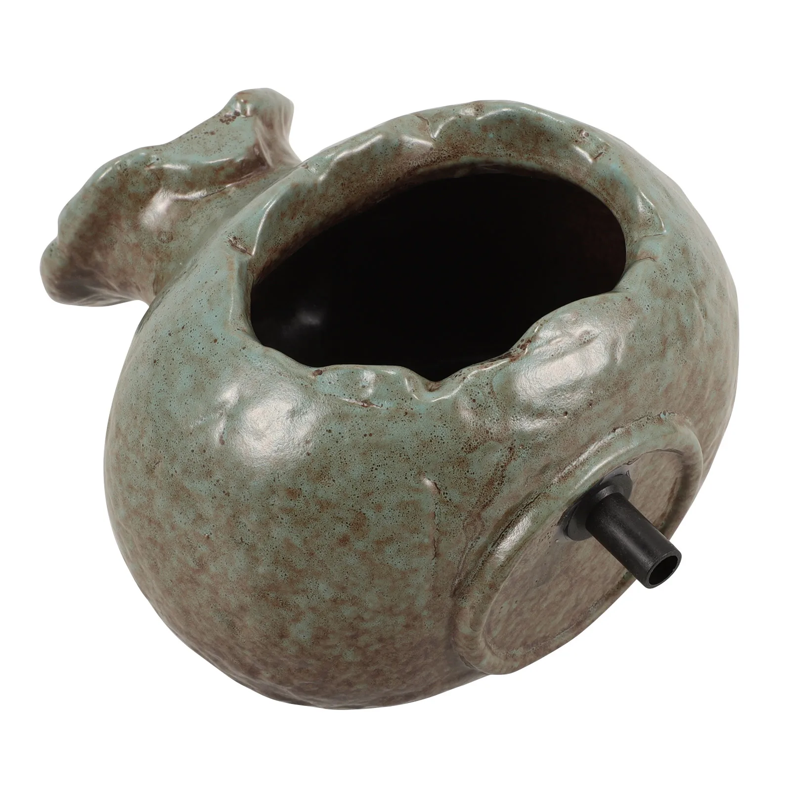 

Ceramic Fountain Decor Outdoor Indoor Water Features Natural Flowing Effect for Courtyard Patio Fountain Decor