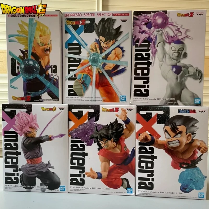 In Stock Original Bandai Dragon Ball Banpresto Son Gohan12cm G Materia Series Anime Figure Boxed Brand Collectible Model Toys Gi