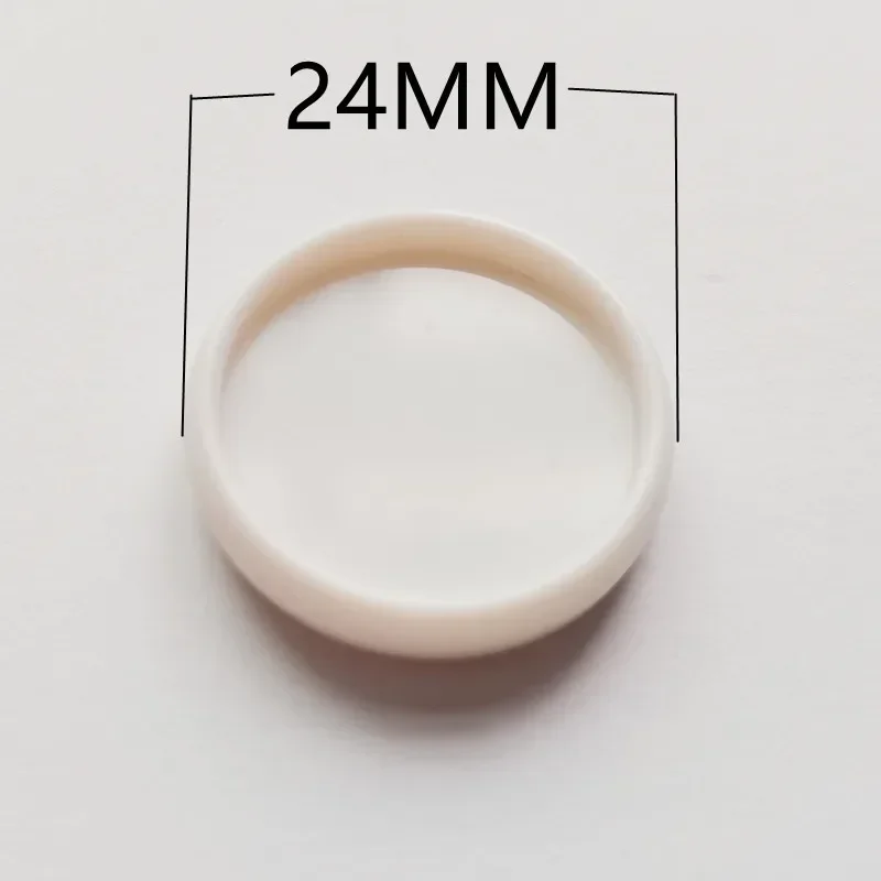100PCS24MM solid plastic binding ring binding buckle, loose-leaf mushroom hole notebook binding consumables.