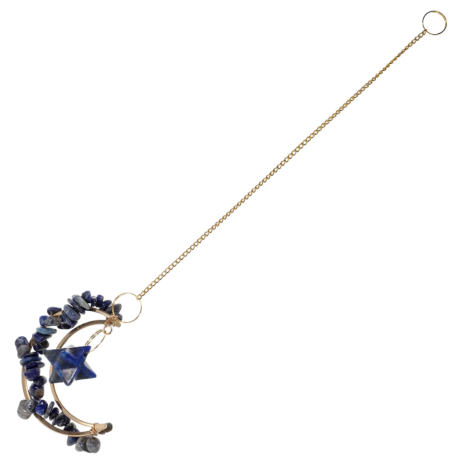 

Sun and Moon Decor Garden Hanging Ornaments Catchers Colorful Crystal Suncatchers