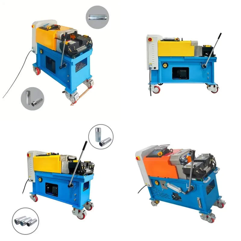 Automatic Tapping Machine for Steel Pipe Thread Cutting Tool Industrial Metalworking Equipment High Precision Portable