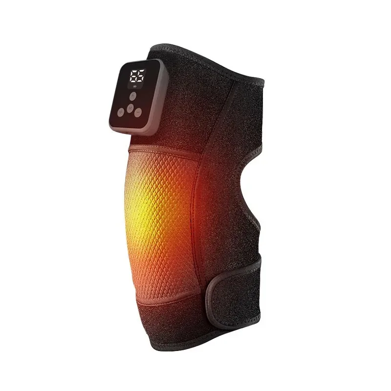 Smart Electric air Compression Knee Massager  Machine with Heat and Red Light Vibration Therapy Mdhl