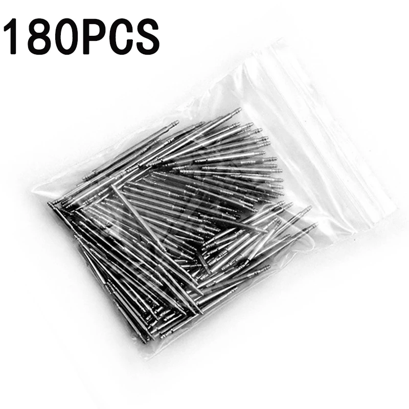 180PCS/pack 8-25mm Stainless Steel Watch Band Strap Spring Bar Link Pins Remover New Silver Watches Accessories