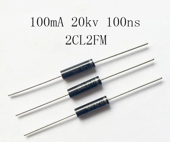 5PCS/Lot 2CL2FL high-voltage diode 15KV 100MA 100NS 2CL2FM 20KV 100MA 100NS high-frequency