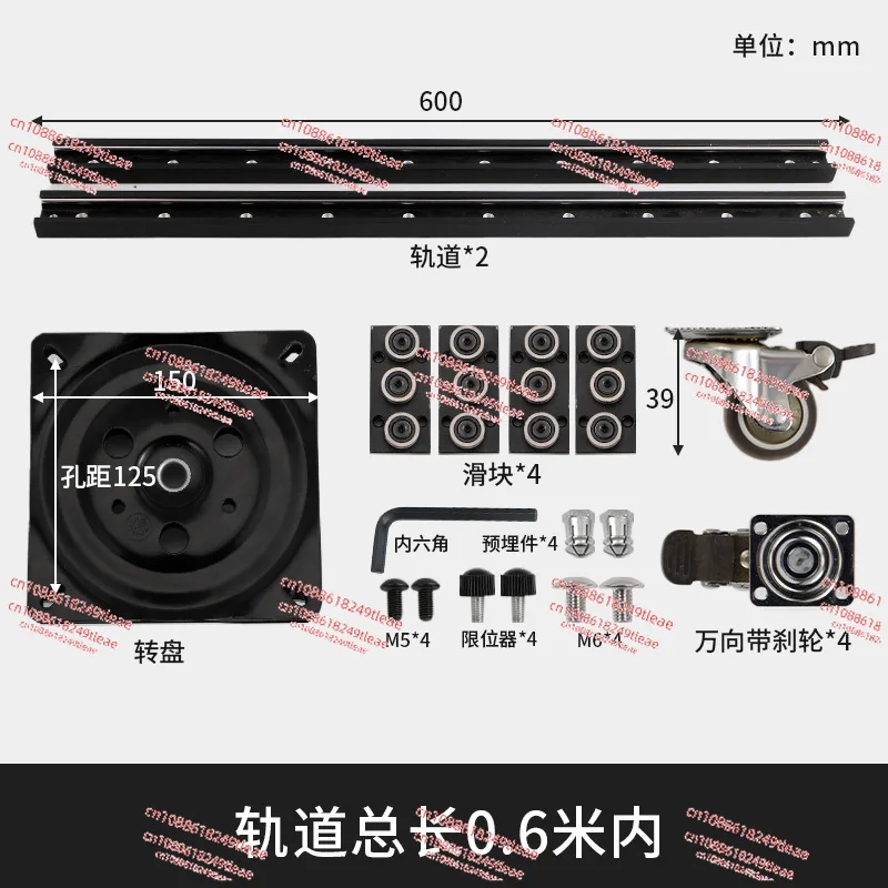 

Top Telescopic Hardware DIY Rotating System Adjustable Mobile Sliding Foldable Rolling Kitchen Island With Extended Table