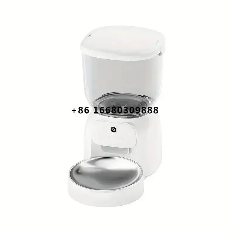 

Wholesale Smart Dog Cat Feeder Pet Automatic Pet Feeder Mess Proof Pet Feeder Supplies Goods Bowl With Camera