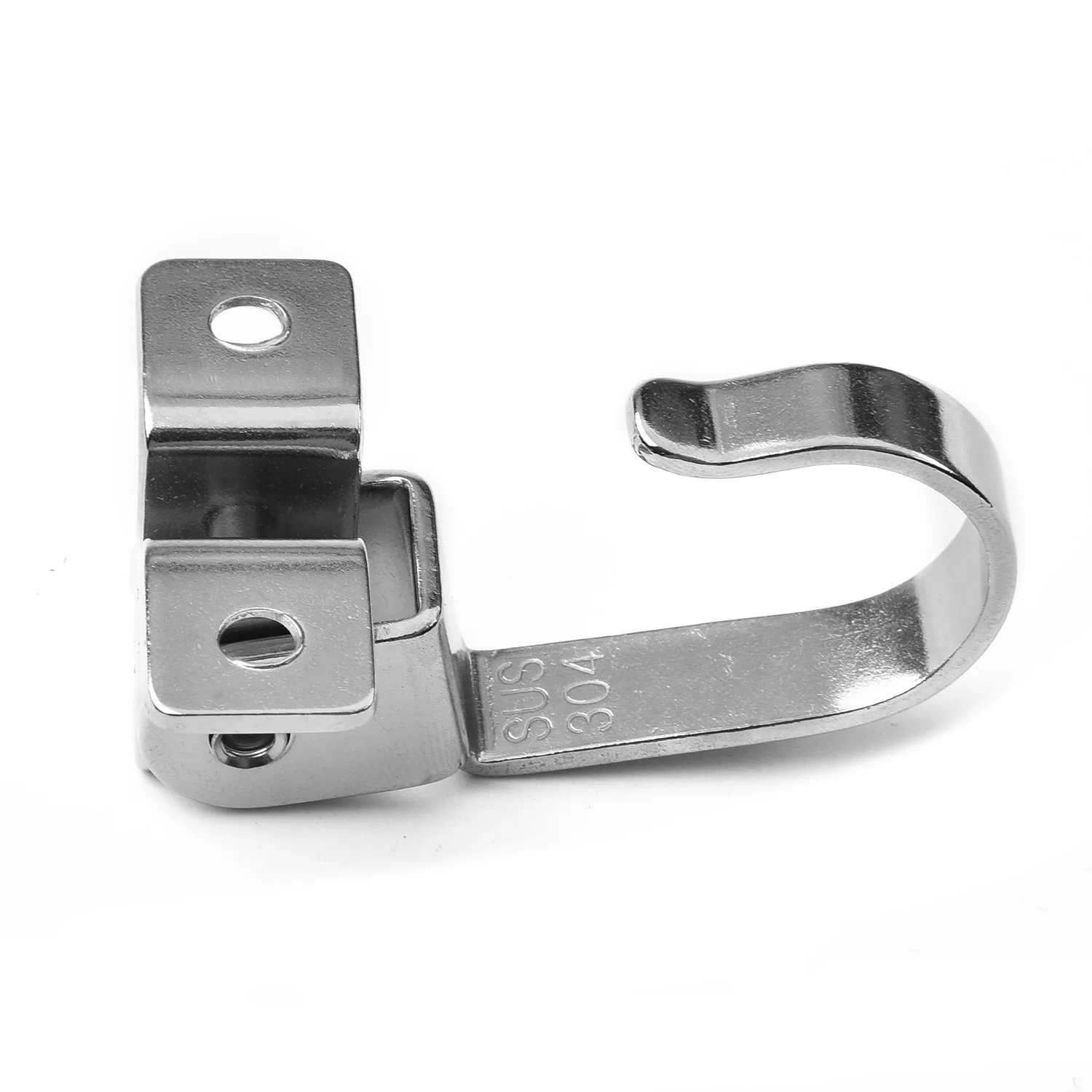 Hot Sale Swing Hook Stainless Steel Overhead Hook Cabinet Floor Hook Tools Practical Silver 1pcs 1x Heavy Hook