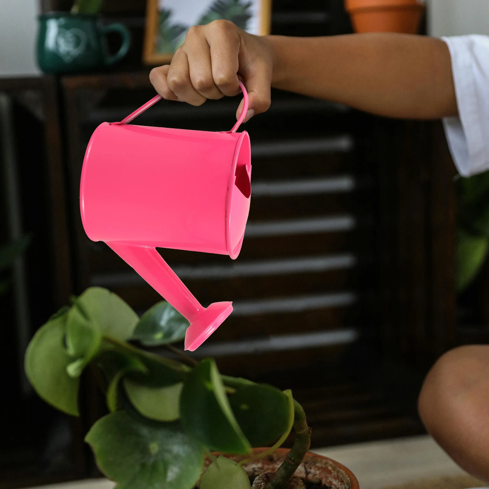 

Gardening Tools Set for Kids Premium Material Includes Watering Can Gloves Shovel Rake Fork Tote Bag Wooden H les Safe