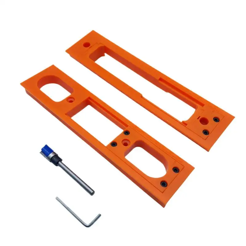 

Door Hinge Jig Door Hinge Mortiser Quick Accurate Portable Set Mounting Tool For Exterior Woodworking Garage Installation