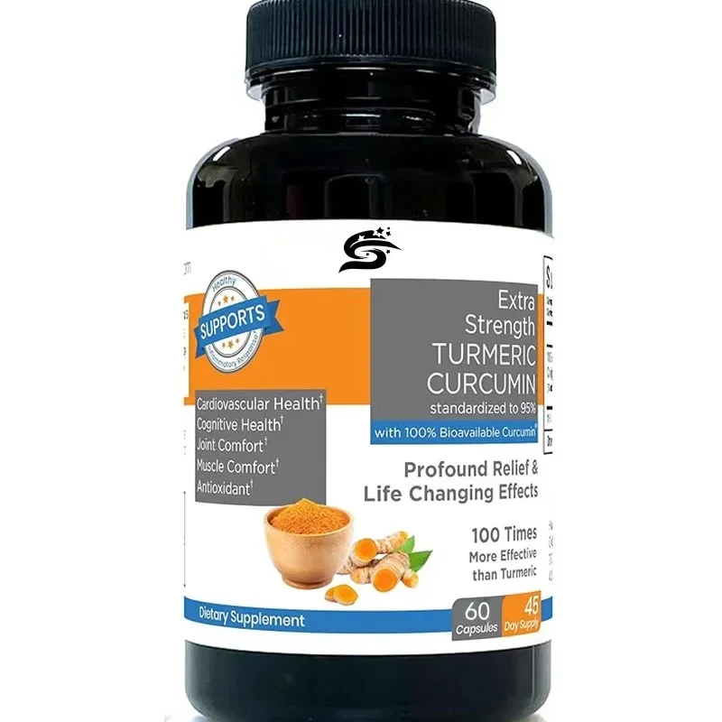 

Curcumin -100 Times More Active Than Turmeric, 170% More Active Than Curcumin+black Pepper Extract