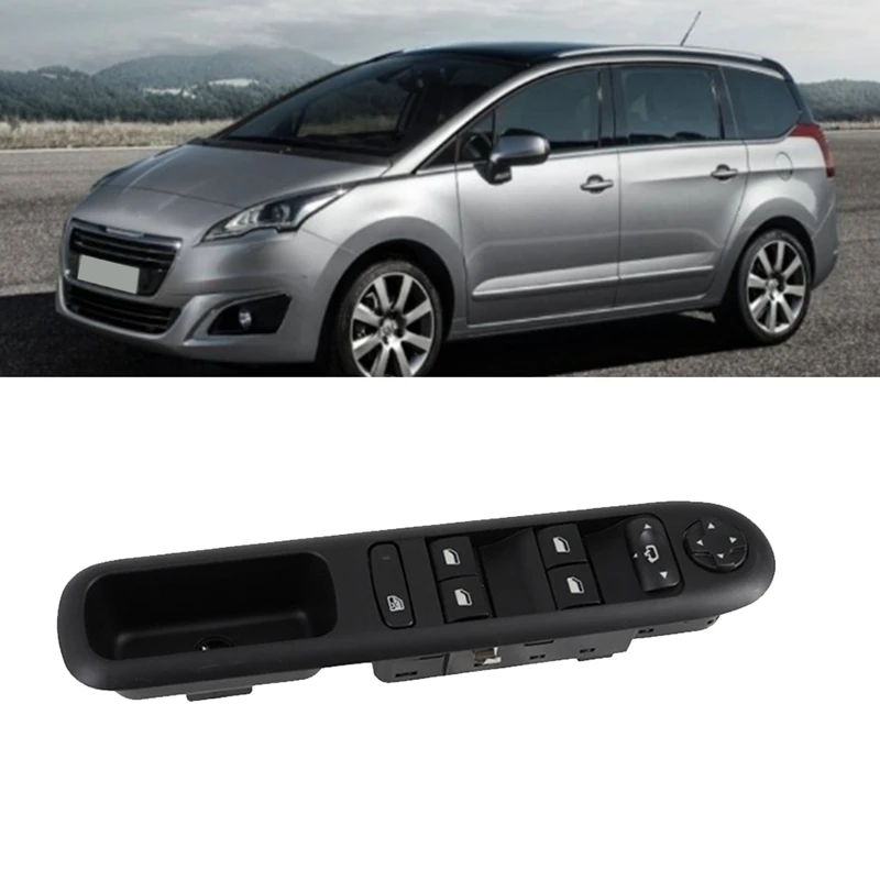 

Car Master Power Window Switch 96650621ZD For Peugeot 5008 2009-2016 Left Front Window Lifter Switch