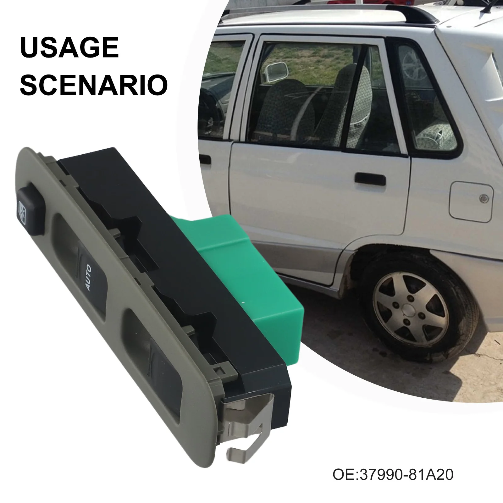 Window Glass Lifting Button Door Switch For Suzuki For Jimny For Carry For Alto For Ignis For FJ 3799081A00 3799081A20 Black