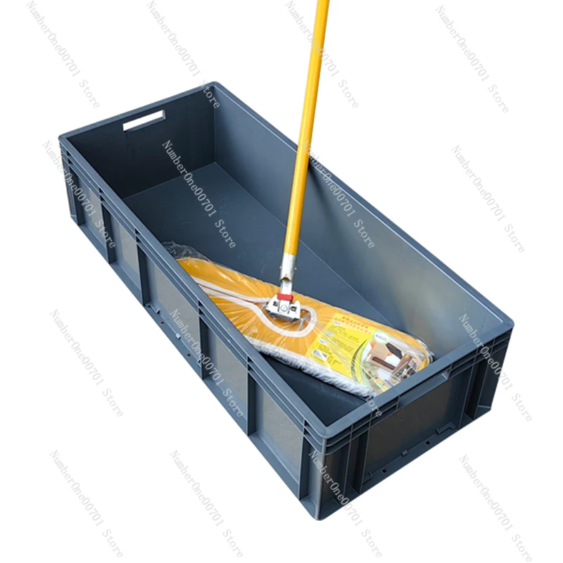 Cubo de fregona grande, cubo de fregona industrial rectangular, cubo de fregado de fábrica