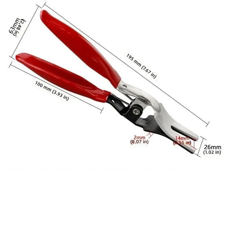 for Pipe Separation Pliers Auto Hose Removal Screwdriver Water Pipe Separator Car Maintenance Tool Fuel Line