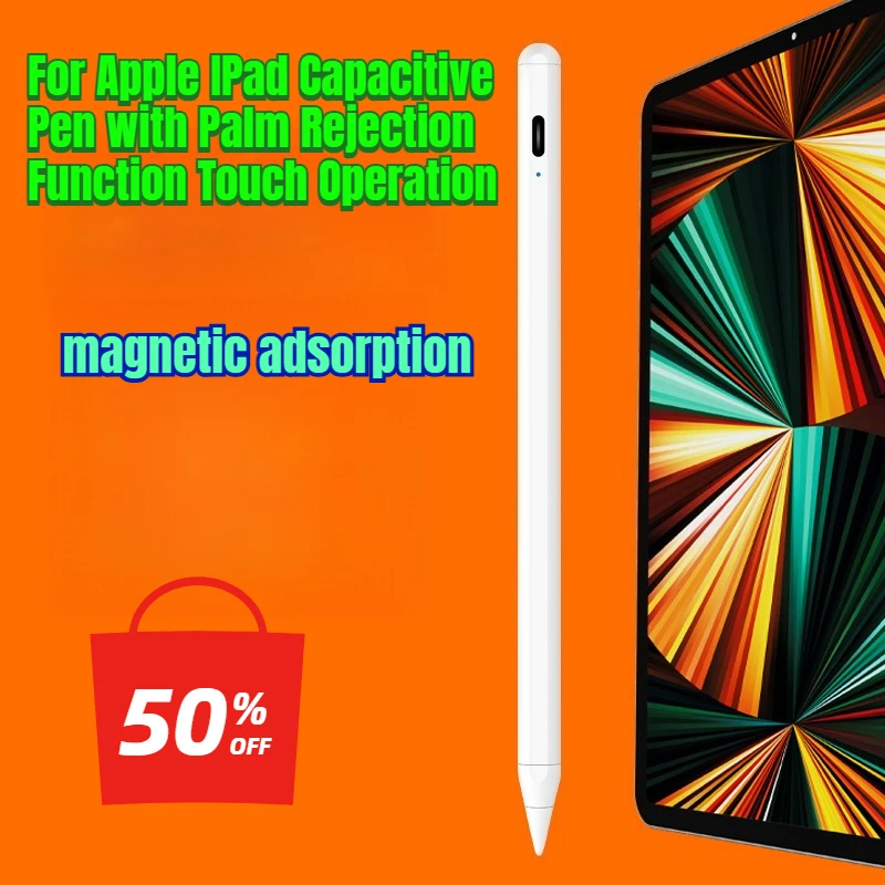 

For Apple IPad Capacitive Pen with Palm Rejection Function Touch Operation