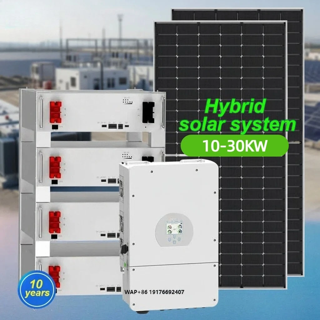 Deye Fast Delivery 5-20kw Lithium Ion Monocrystalline Hybrid Solar Panel Power System Kit 10-Year Warranty for Home Energy