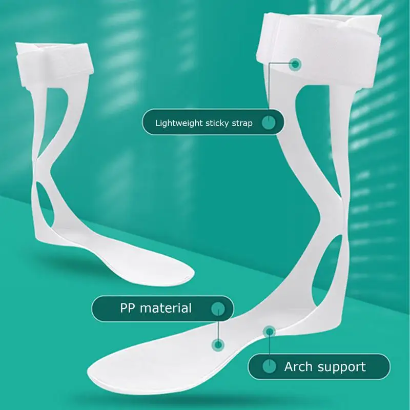 Attelle de soutien pour pied tombant, orthèse de stabilisation de rinçage, attelle de pied sans charge, orthèse de pied réglable