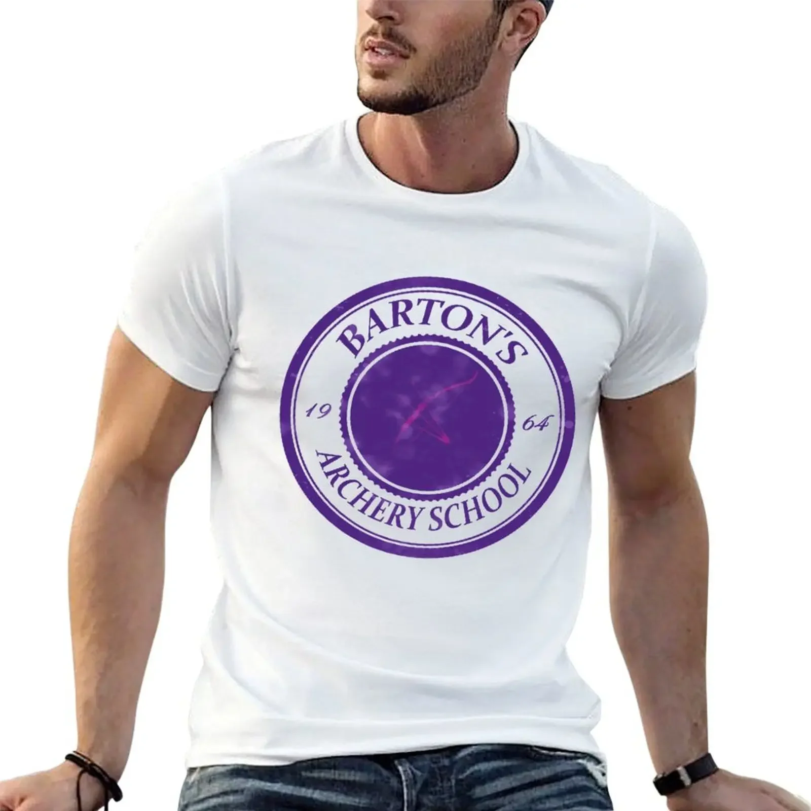 The Barton School of Archery T-Shirt aesthetic clothes shirts graphic tee man clothes plus sizes men tshirt