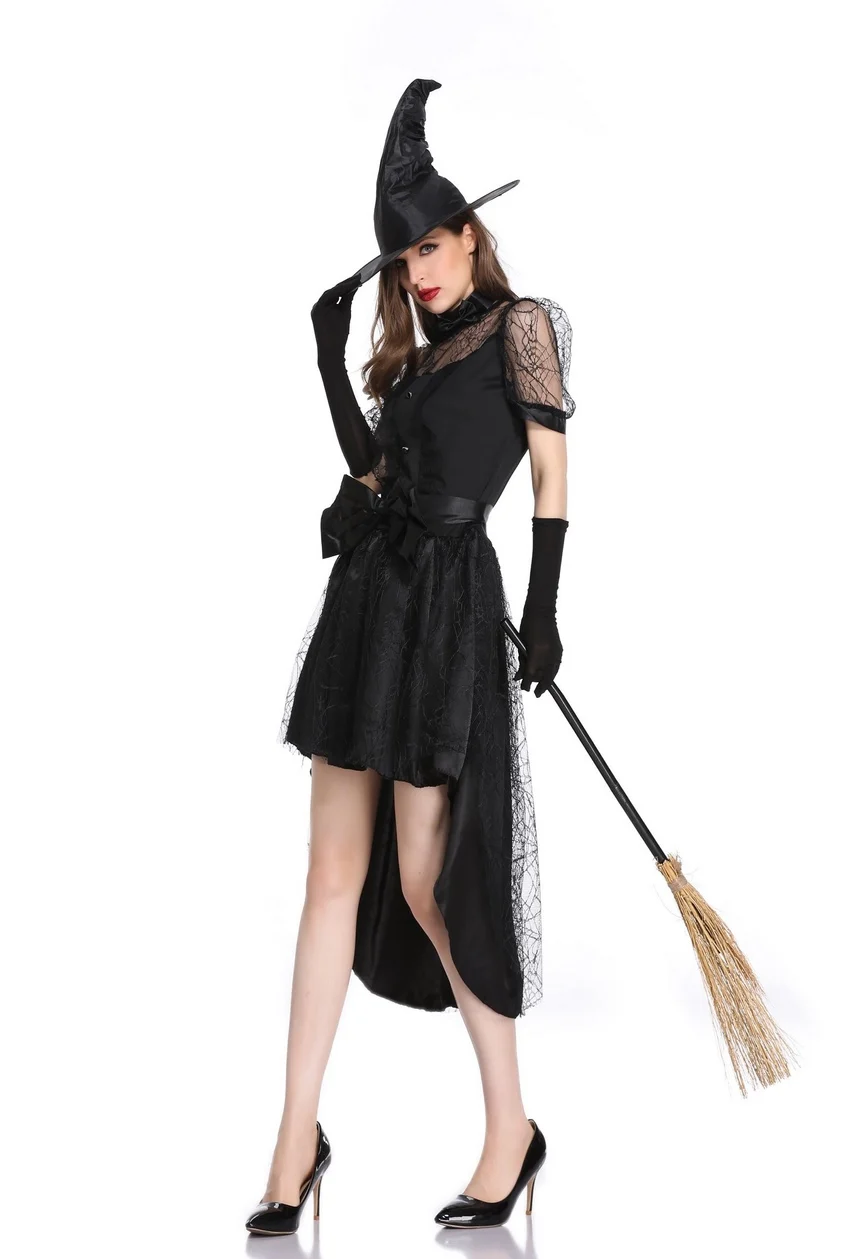 Disfraces de Halloween para adultos, disfraces de bruja Sexy, disfraces de escenario, uniformes de juego